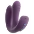 Beau Coeur Mireva - vibrators ar trīs zariem, tālvadība, violets