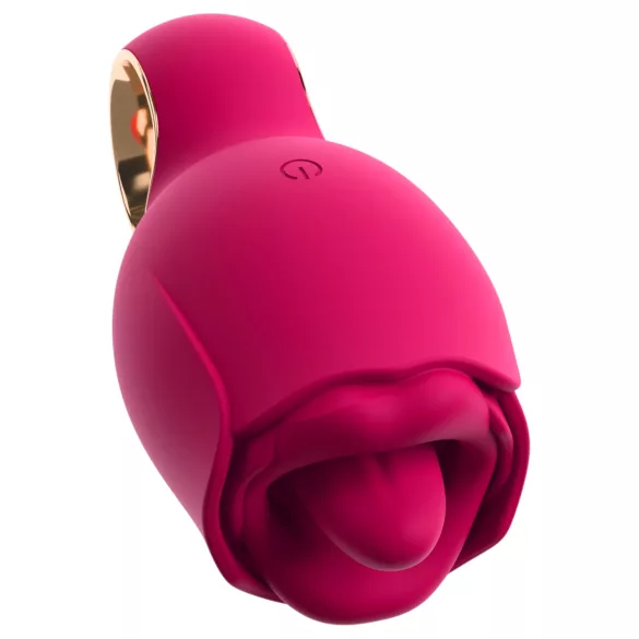 You2Toys Oral Fun - mēles klitora stimulators vibrators (rozā)