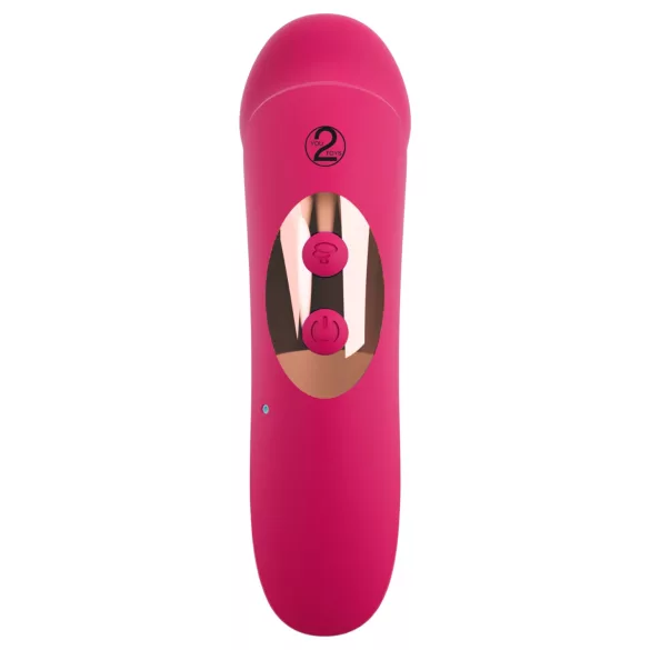 You2Toys Oral Fun - sūcošs un ar mēlīti aprīkots klitora stimulators (rozā)