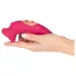 You2Toys Oral Fun - sūcošs un ar mēlīti aprīkots klitora stimulators (rozā)