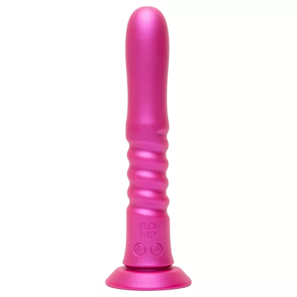 ROMP Jiggle - stūmējvibrators ar piesūcekni (rozā)