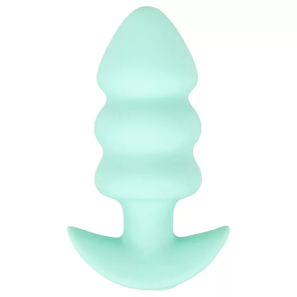 Cuties Mini - anālais vibrators ar lodītēm zaļš