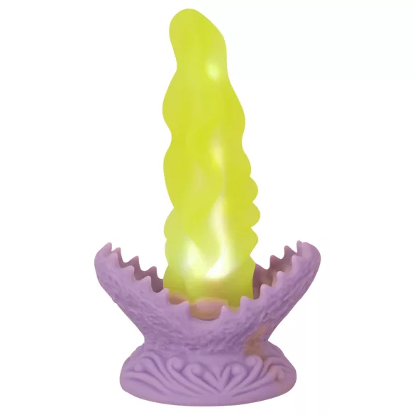 Beasty Cocks dildo ar gaismas efektu zaļš