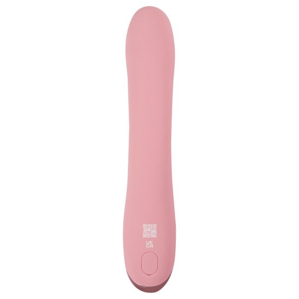 Beau Coeur Avenor - vibrators ar mēlīti un klitora rokturi G-punkta stimulācijai (rozā)