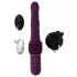 You2Toys - tālvadības sildošais stumjošais vibrators (violets)