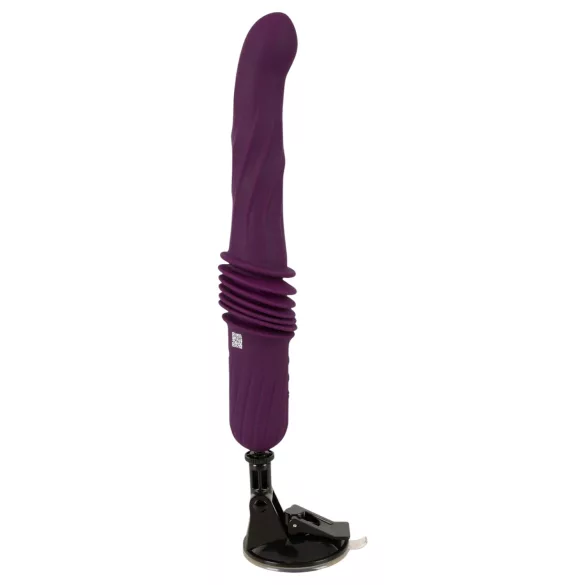 You2Toys - tālvadības sildošais stumjošais vibrators (violets)