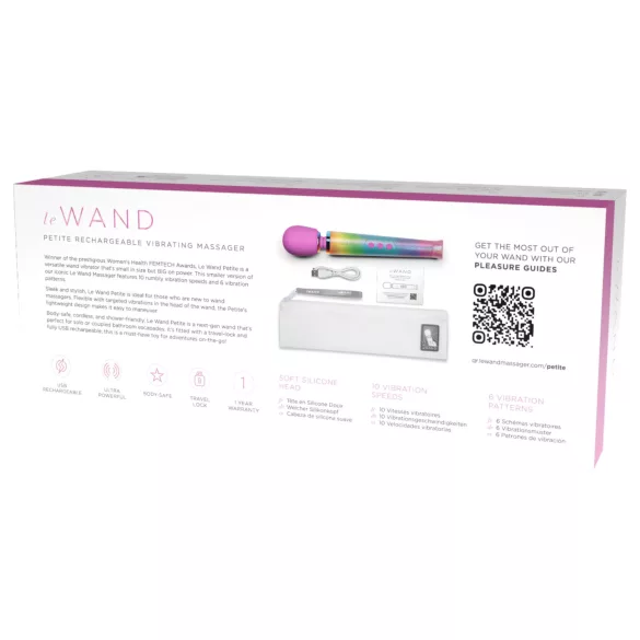 le Wand - masāžas vibrators daudzkrāsains