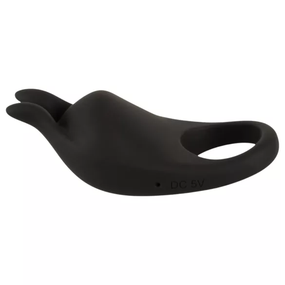 Couple Choice - pāru vibrējošs erekcijas gredzens un G-punkta vibrators pelēks