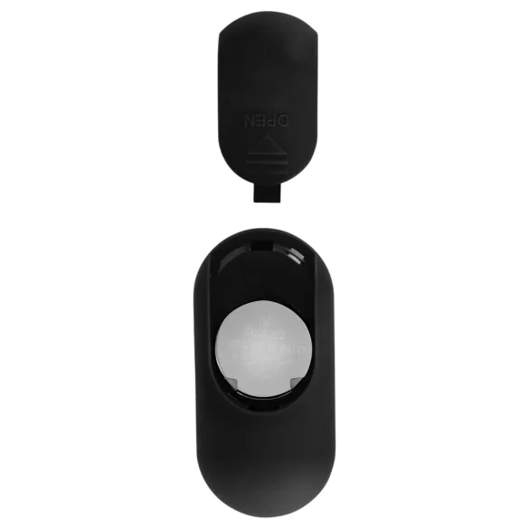 You2Toys - tālvadības dubultais uzliekamais vibrators (melns)