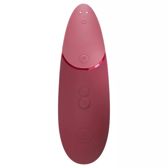 Womanizer Next - klitorālais stimulators ar gaisa viļņiem, uzlādējams, bordo