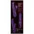 You2Toys - vibrators ar svārstīgu klitora stimulācijas atzaru un kustīgu gredzenu (violets)