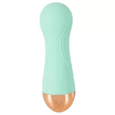  Cuties - uzlādējams, ūdensizturīgs mini vibrators (zaļš)