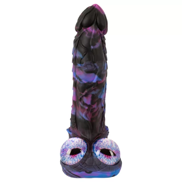 Beasty Cocks Firefly Fantasies — fantāzijas vibrators ar sildīšanas un kustības uz priekšu un atpakaļ funkciju (zils) — 23,4 cm