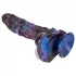 Beasty Cocks Firefly Fantasies — fantāzijas vibrators ar sildīšanas un kustības uz priekšu un atpakaļ funkciju (zils) — 23,4 cm