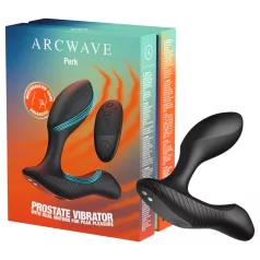   Arcwave Perk - prostatas vibrators ar tālvadības pulti (melns)
