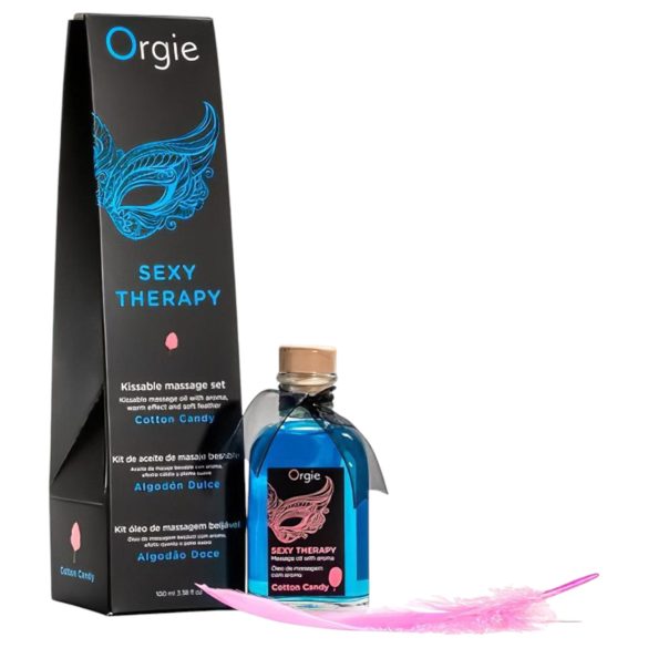 Orgie Sexy Therapy - masāžas eļļu komplekts - cukurvate