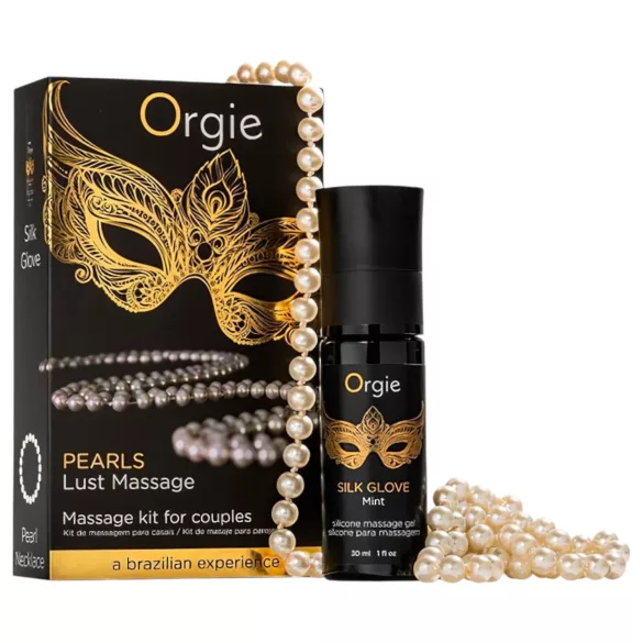 Orgie pērļu kaklarota un masāžas želeja 30ml