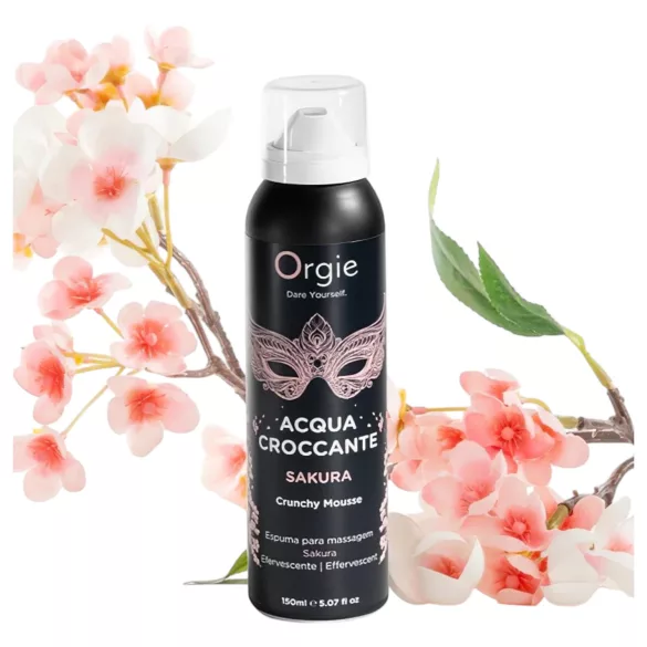 Orgie masāžas putas ar ķiršu ziedu aromātu 150ml