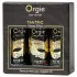 Orgie juteklīgo masāžas eļļu komplekts 3x30ml