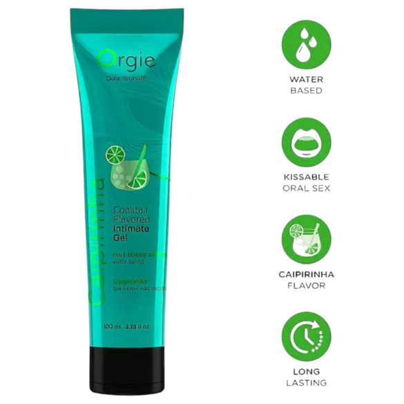 Orgie ēdamā lubrikants ar tropisko garšu 100ml