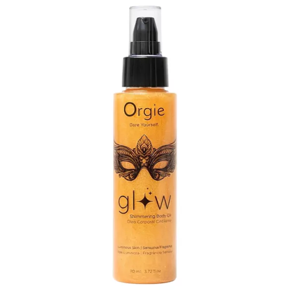 Orgie mirdzoša ķermeņa eļļa sievietēm 110ml