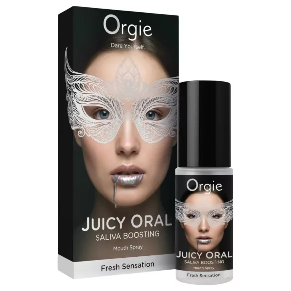 Orgie Juicy Oral - izsmidzināms līdzeklis skūpstiem un orālajai baudai (15 ml)