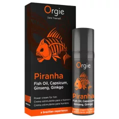   Orgie Piranha Power Cream - Stimulējošs krēms vīriešiem (15 ml)
