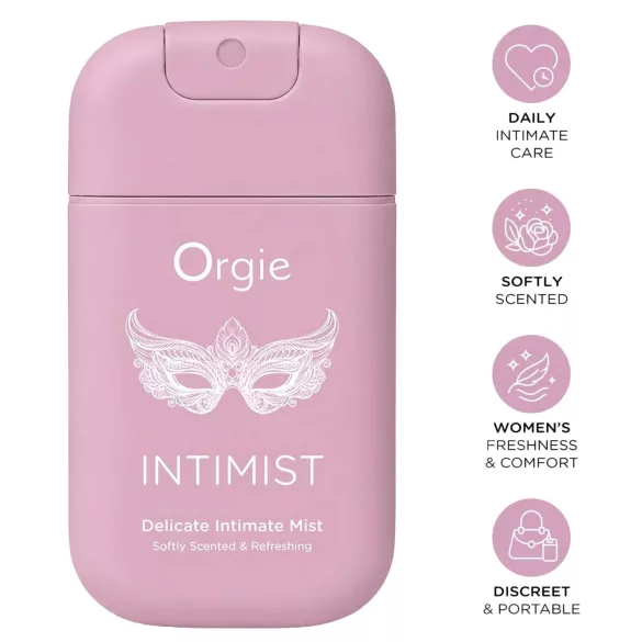 Orgie Intimist - maigs intīmās zonas atsvaidzinošs sprejs sievietēm (30 ml)
