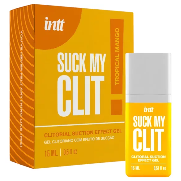 Intt Suck My Clit - klitora stimulējošais gels sievietēm - mango (15 ml)