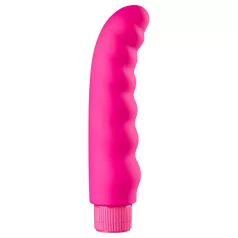 Baseks - viļņveida vibrators (rozā) - 16 cm