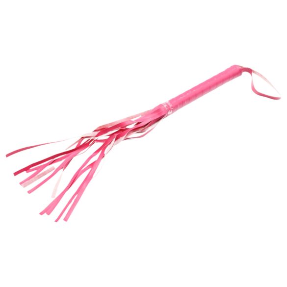 Rozā mākslīgās ādas pletne (42 cm)