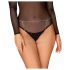Obsessive Bijou 905 - ķermeņa rotu apakšbikses (sudrabs) - S-L