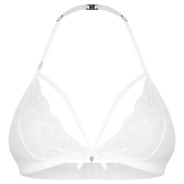 Obsessive Weddya - divdaļīgs apakšveļas komplekts (balts)