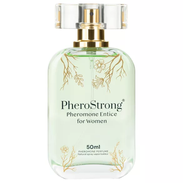 PheroStrong Entice - feromonu parfīms sievietēm ar juteklisku aromātu (50 ml)