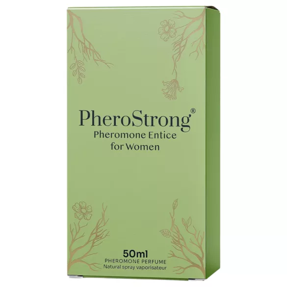 PheroStrong Entice - feromonu parfīms sievietēm ar juteklisku aromātu (50 ml)