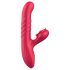 Sweet Play - 2in1 vibrators ar triecieniem un klitora stimulāciju rozā