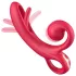 Erospace Sweet Play - klitora roktura vibrators (sarkans)
