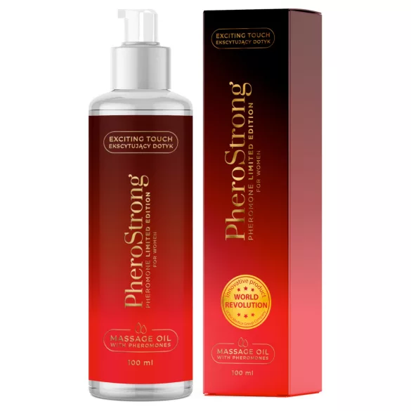 PheroStrong masāžas eļļa sievietēm 100ml limited edition