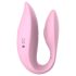 Sweet Play - gudrais pāru vibrators (rozā)