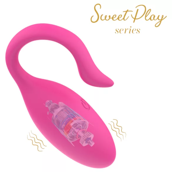 Sweet Play - vibrējoša olas tipa seksa rotaļlieta rozā