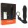 Men's Play - vieds, stimulējošs anālais vibrators (melns)