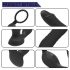 Men's Play - vieds, stimulējošs anālais vibrators (melns)