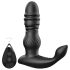 Vīriešu baudīšanai - augšup-leju prostatas vibrators (melns)
