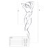 Passion BS025 - garās piedurknes mini kleita (balta) - S-L