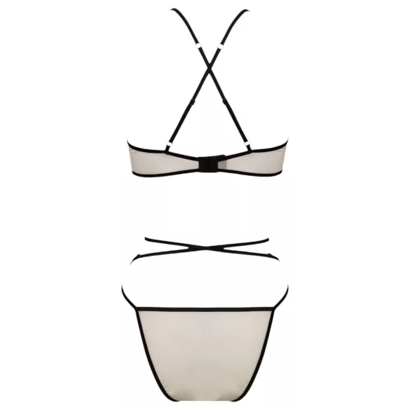 Passion Chika - krēmkrāsas krūštura komplekts