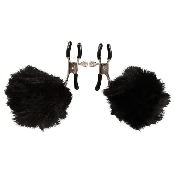 Magic Shiver - krūšu galu klipsi melni eko iepakojums