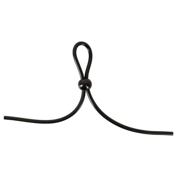 Magic Shiver - regulējams dzimumlocekļa gredzens (melns)