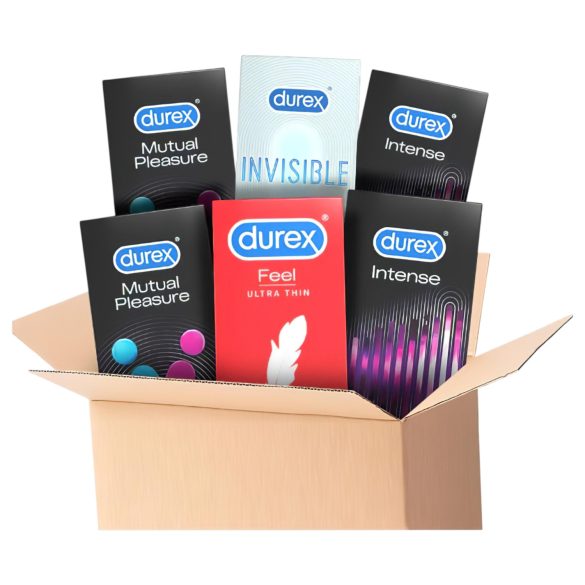 Durex Premium - papildu baudas prezervatīvu komplekts (6x10 gab.)
