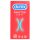 Durex Feel Thin Slim Fit - Dzīvīgas sajūtas prezervatīvi (10 gab.)