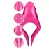 Durex Tease & Ride - vibrators sievietēm klitora stimulācijai rozā